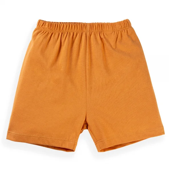 Bộ bé trai ngắn Animo Easy HN0924026 (1-4Y,Kem phối cam)