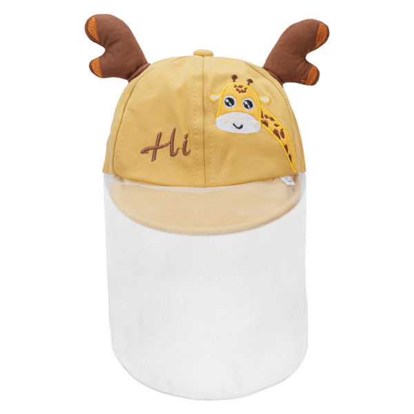 Nón lưỡi trai khăn voan bé trai Animo A2408_MN013 (46cm,Vàng)