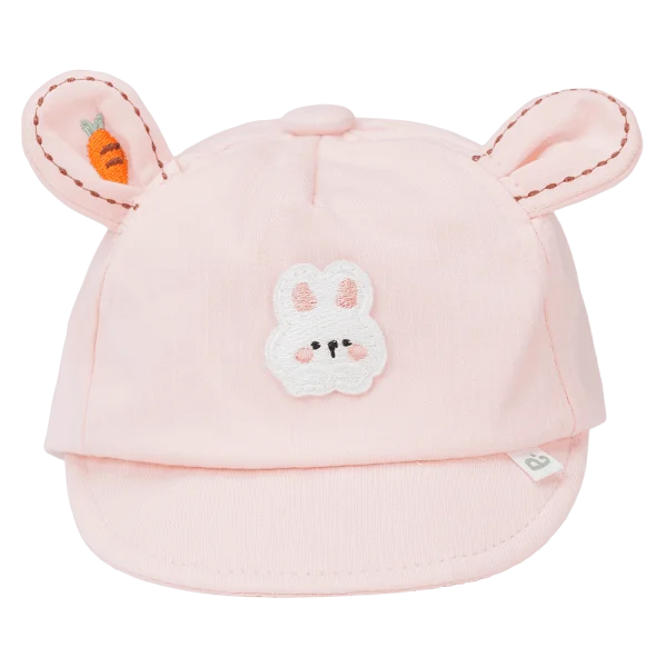 Nón em bé gái lưỡi trai Animo A2408_MN007 (44cm,Hồng)