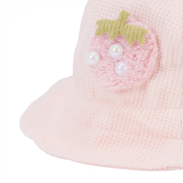 Nón em bé gái vành tròn Animo A2408_MN006 (46cm,Hồng)