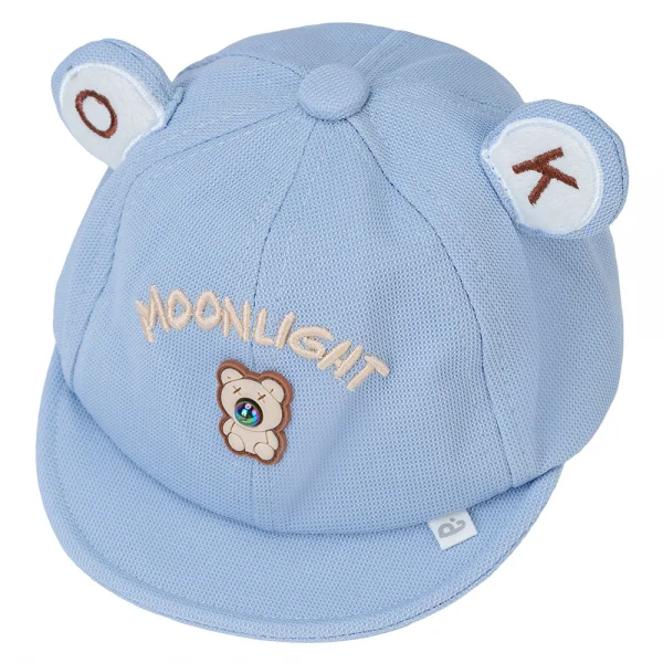 Nón em bé trai lưỡi trai Animo A2408_MN003 (46cm,Xanh)