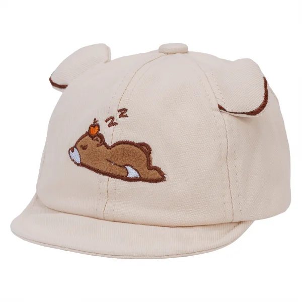 Nón lưỡi trai bé trai Animo A2408_JK018 (48cm,Kem)