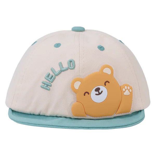 Nón lưỡi trai bé trai Animo A2408_JK016 (50cm,Xanh-Kem)
