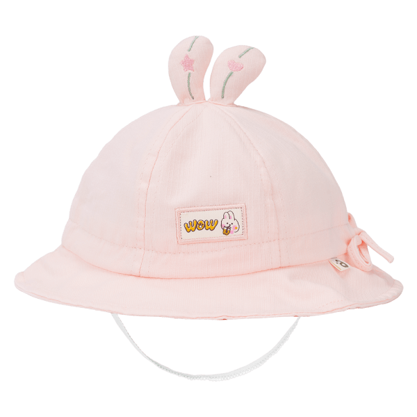 Nón vành tròn bé gái Animo A2408_JK011 (48cm,Hồng)