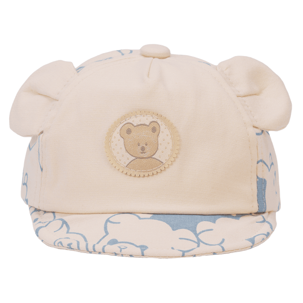 Nón em bé trai lưỡi trai Animo A2408_JK023 (46cm,Kem)