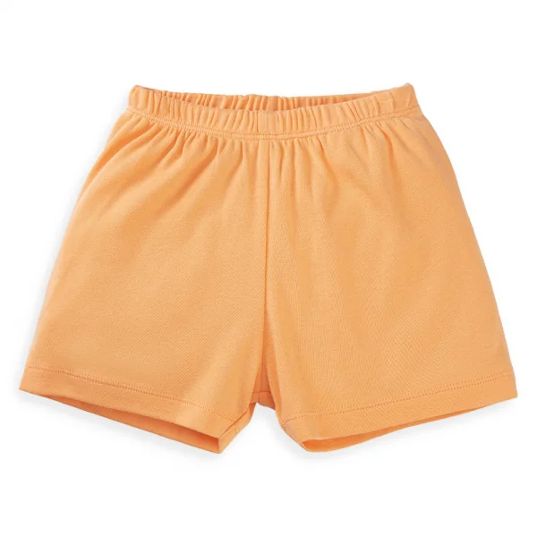 Bộ bé gái ngắn Animo Easy LU0824002 (1-4Y,Cam sữa)