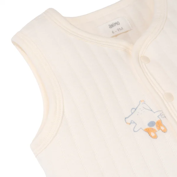 Áo ghile đông Animo MN0924035 (0-12M,Be)