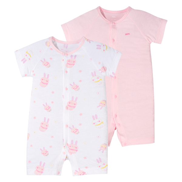 Set 2 bodysuit đùi Animo Easy KV0924067 (0-12M,Nhiều màu)
