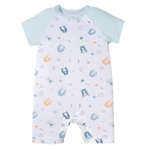 Set 2 bodysuit đùi Animo Easy KV0924066 (0-12M,Nhiều màu)