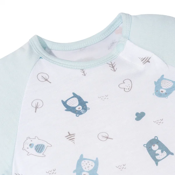 Set 2 bodysuit đùi Animo Easy KV0924066 (0-12M,Nhiều màu)