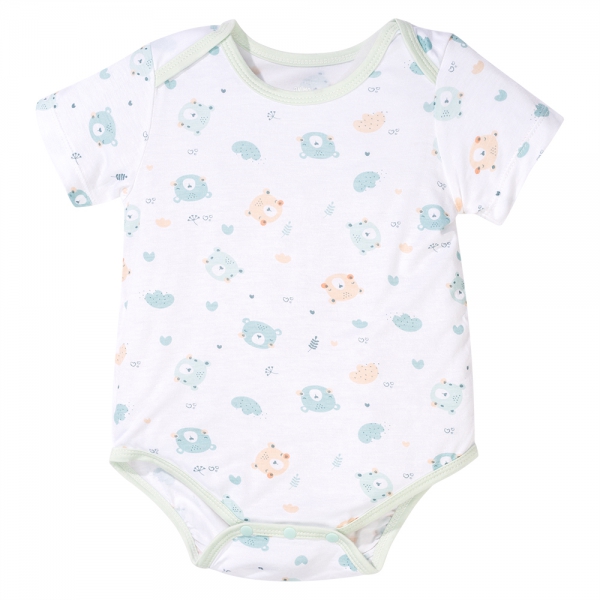 Set 2 bodysuit tam giác Animo Easy KV0924064 (0-9M,Nhiều màu)