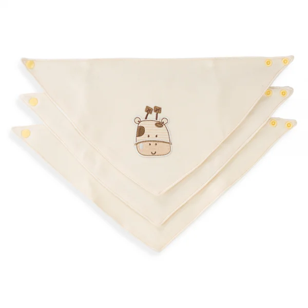 Set 3 yếm sơ sinh Animo MN0924044 (NB,Nhiều màu)