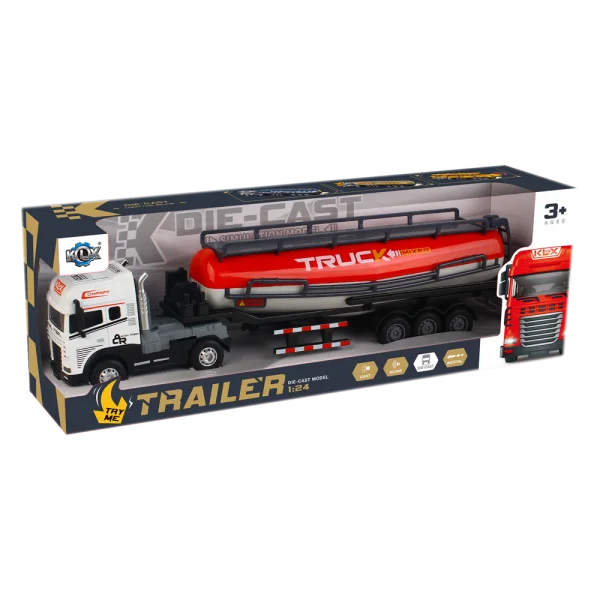 Xe bồn chở nhiên liệu chạy trớn có âm thanh và đèn RFD576483 C407 (Đỏ)