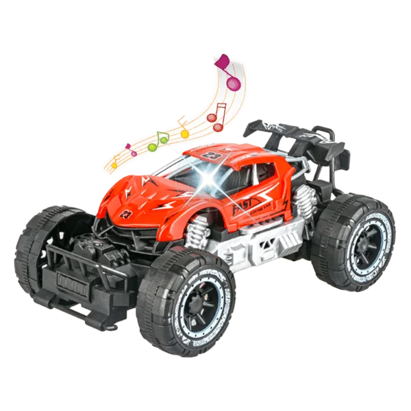 Xe địa hình chạy trớn siêu ngầu có âm thanh và đèn RFD540150R C407 (Đỏ)