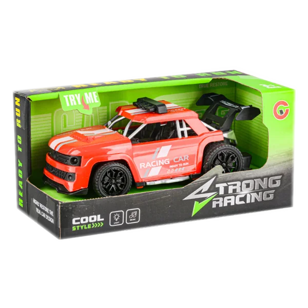 Xe đua mô hình chạy trớn có âm thanh và đèn RFD540148R C407 (Đỏ)