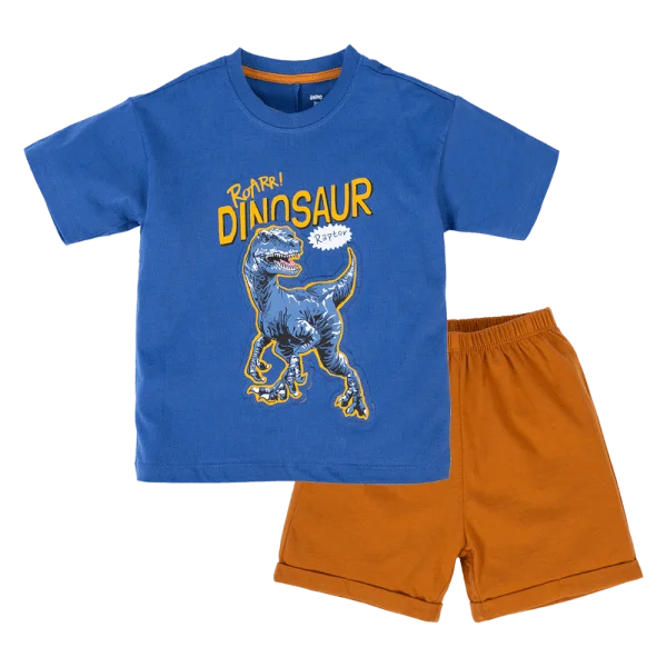 Bộ bé trai ngắn Animo HN0824005 (9M-6Y,Xanh)