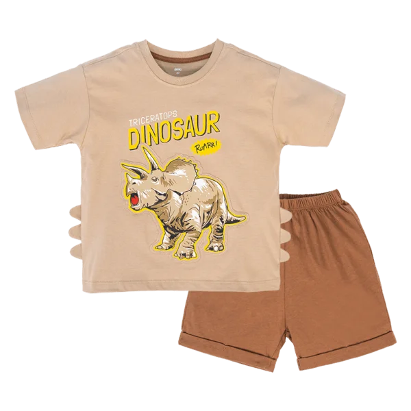 Bộ bé trai ngắn Animo HN0824001 (9M-6Y,Nâu)