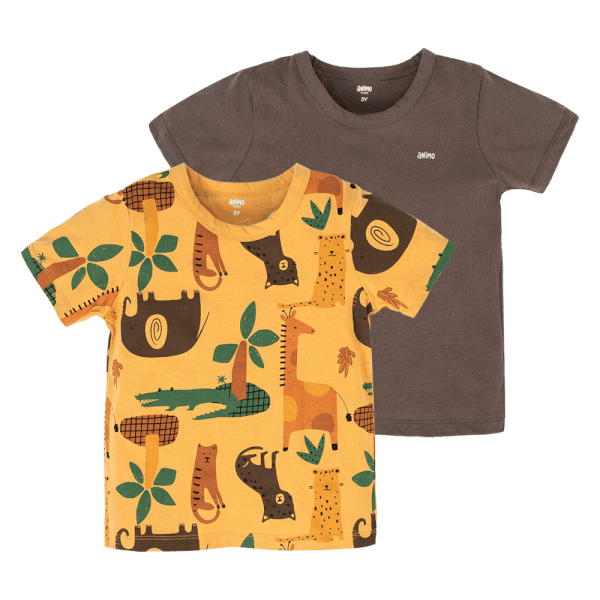 Set 2 Áo bé trai Animo Easy HN0924016 (1-4Y,Nhiều màu)