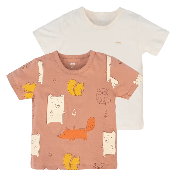 Set 2 Áo bé trai Animo Easy HN0924015 (1-4Y,Nhiều màu)