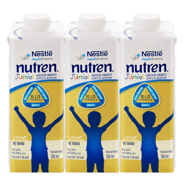 Combo 3 Sữa nước Nutren Junior 200ml