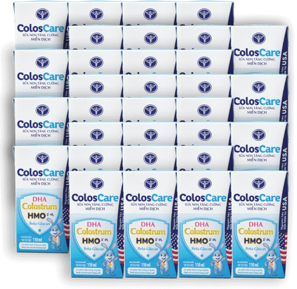 Combo 8 lốc Sữa nước ColosCare 110ml (lốc)