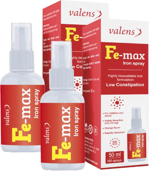 Combo 2 Thực phẩm bảo vệ sức khỏe Fe-max Iron Spray