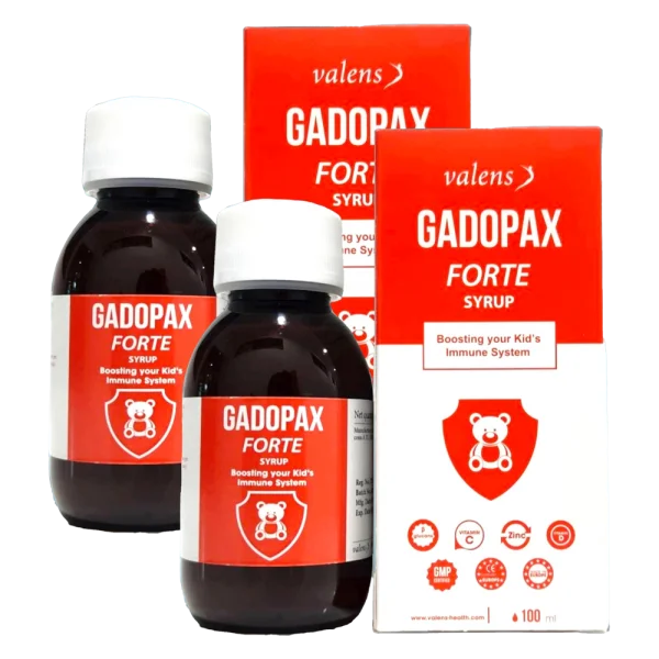 Combo 2 Siro Tăng Đề Kháng Bé GADOPAX FORTE (từ 0 tuổi)