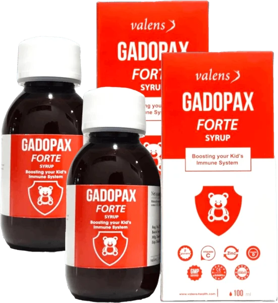 Combo 2 Siro Tăng Đề Kháng Bé GADOPAX FORTE (từ 0 tuổi)