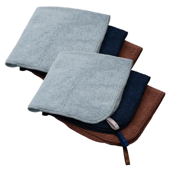 Combo 2 set 3 khăn đa năng Microfiber Animo T2407_PP002 (30x30cm,Nhiều màu)