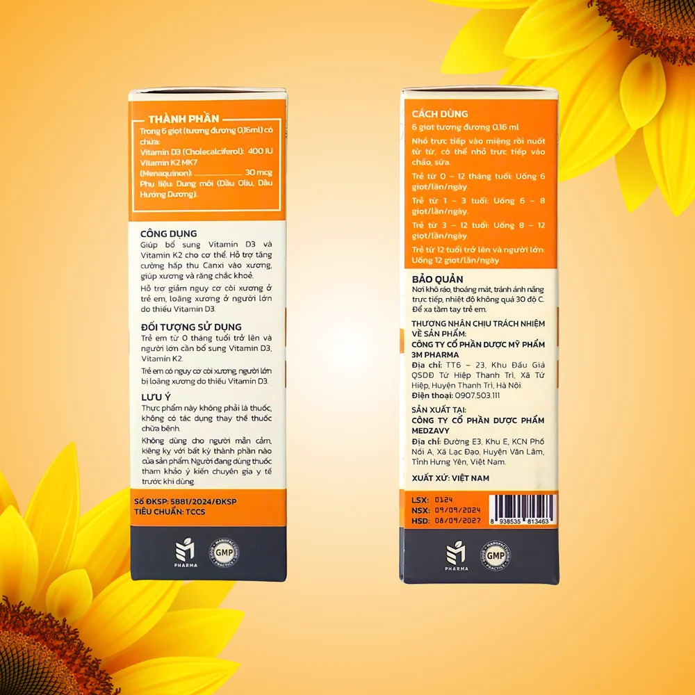 Combo 2 Thực Phẩm Bảo Vệ Sức Khoẻ M