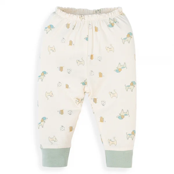 Set 2 Bộ kháng khuẩn Modal dài Animo VD0824026 (0-24M,Xanh)