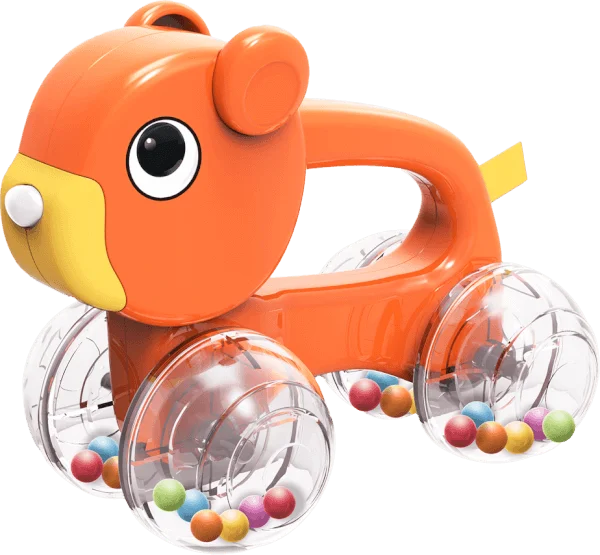 Xe xúc xắc hình cáo ngộ nghĩnh YN578313 C407 (Cam)