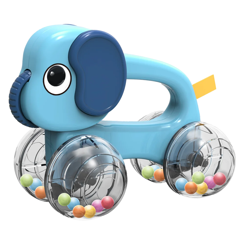 Xe xúc xắc hình voi con ngộ nghĩnh YN578315 C407 (Xanh dương)