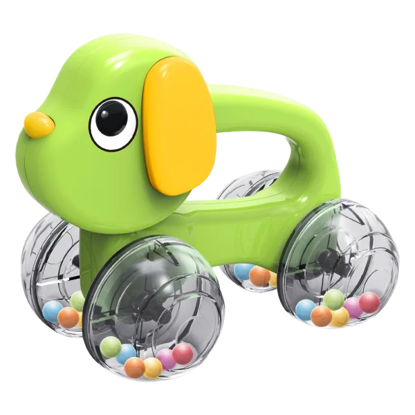 Xe xúc xắc hình cún ngộ nghĩnh YN578318 C407 (Xanh lá)