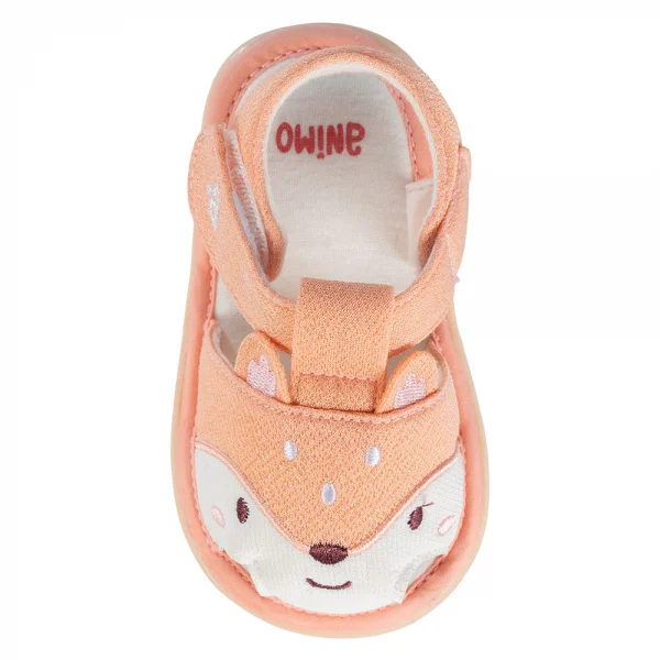 Giày tập đi chút chít Animo BG A2408_MN023 (14-17,Hồng cam)