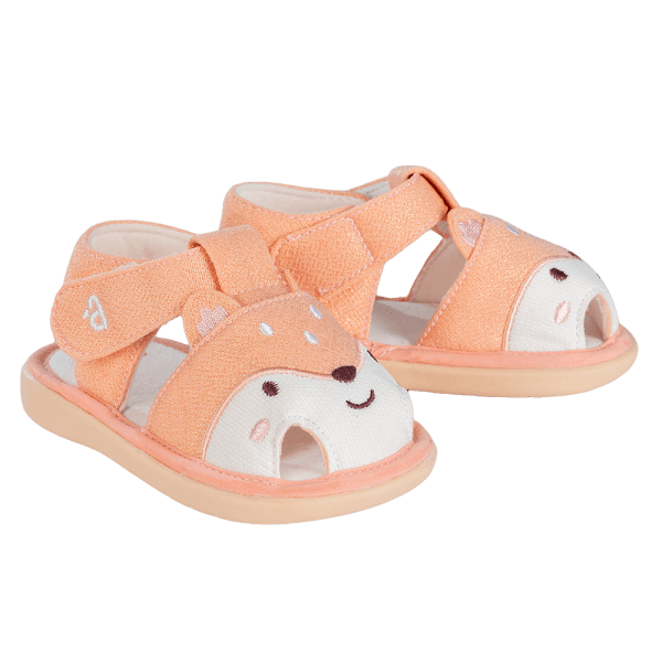 Giày tập đi chút chít Animo BG A2408_MN023 (14-17,Hồng cam)