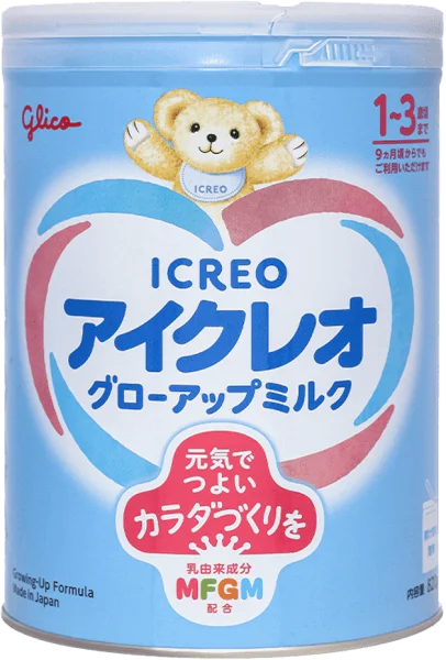 Glico Icreo Grow-up Milk số 1 820g (1-3 tuổi)