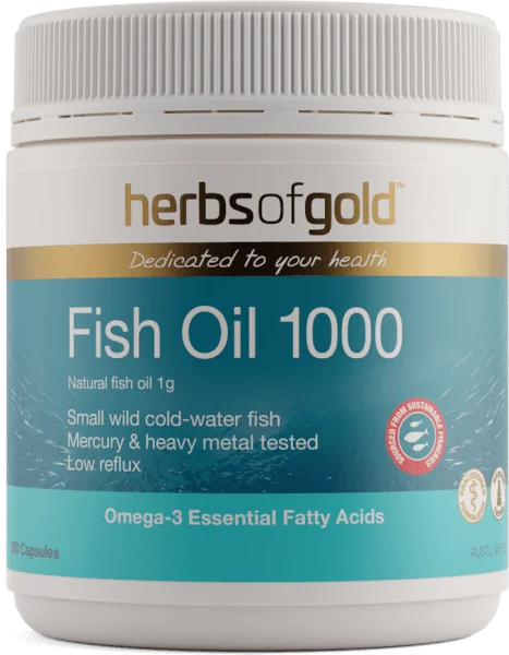 Thực phẩm bảo vệ sức khoẻ Herbs of Gold Fish Oil 1000