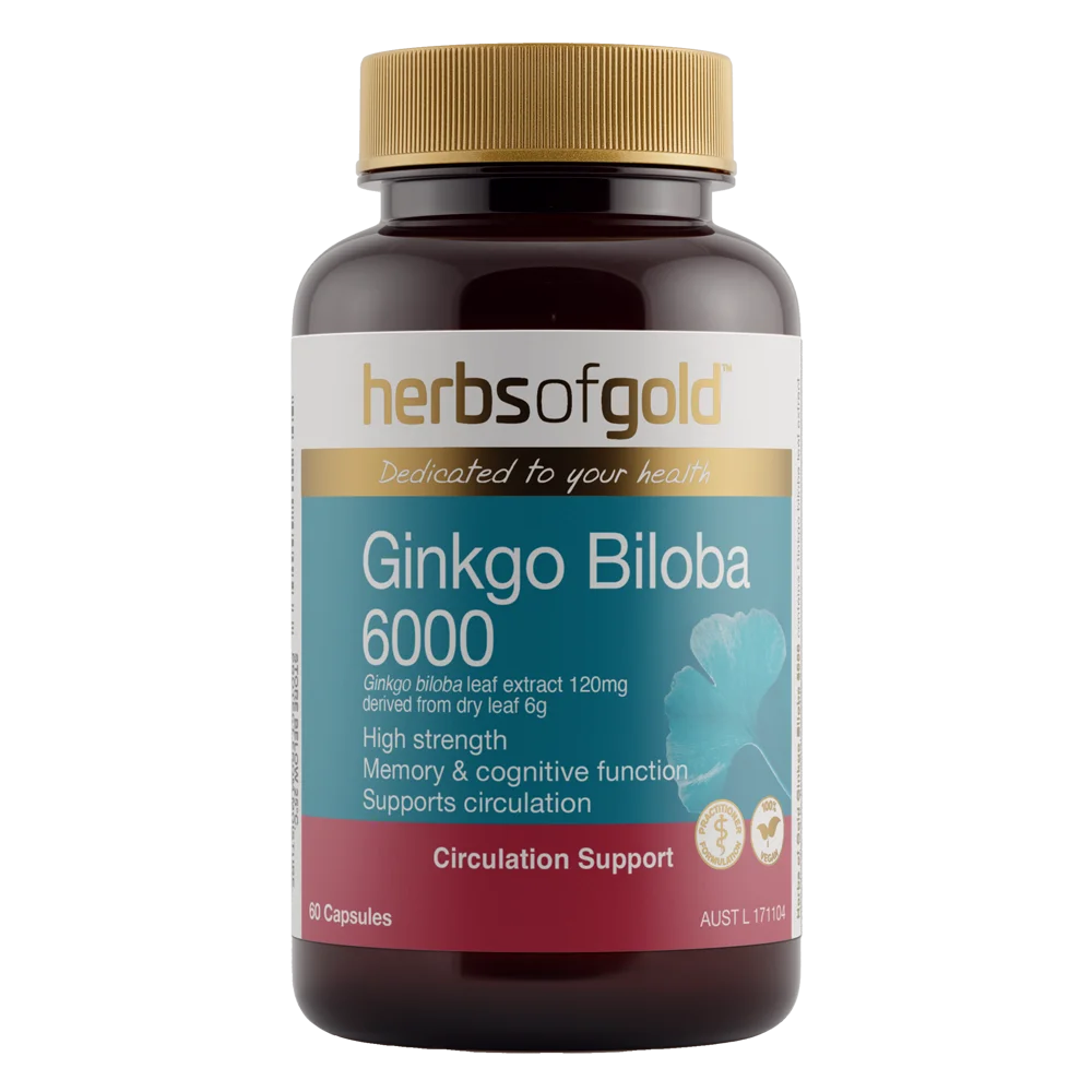 Thực phẩm bảo vệ sức khoẻ Herbs of Gold Ginkgo Biloba 6000