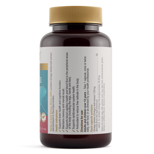 Thực phẩm bảo vệ sức khoẻ Herbs of Gold Ginkgo Biloba 6000