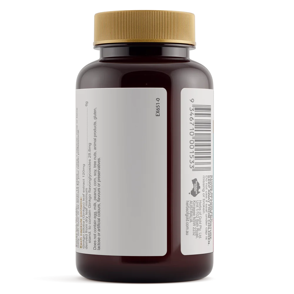 Thực phẩm bảo vệ sức khoẻ Herbs of Gold Ginkgo Biloba 6000