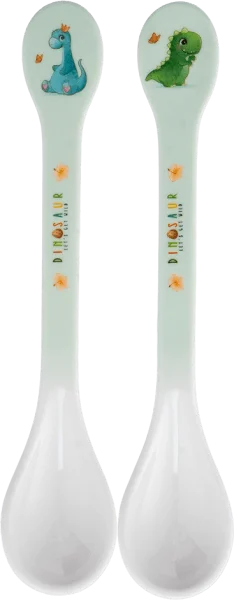 Thìa ăn dặm melamine cao cấp Moreware (2 cái/vỉ, 9013, khủng long) (giao mẫu ngẫu nhiên)