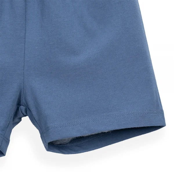 Bộ bé trai ngắn Animo Easy HN0724051 (1-4Y,Kem)