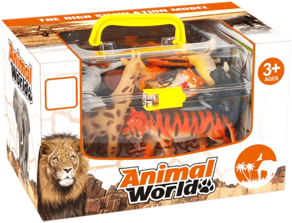 Hộp thế giới động vật hoang dã 19pcs CY184477 C407