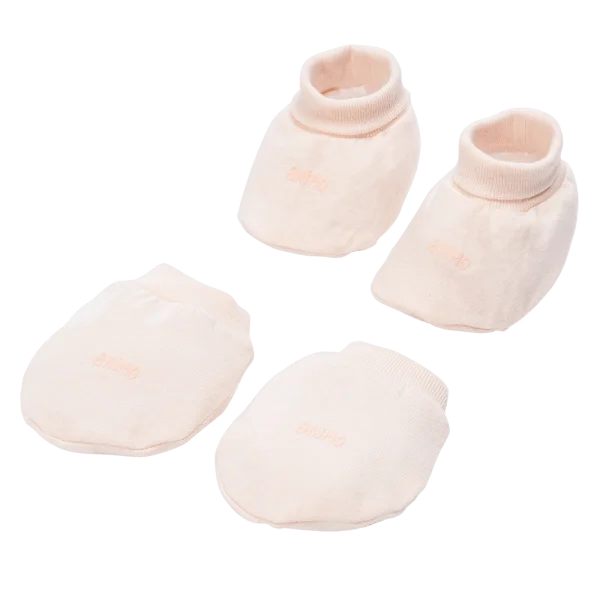 Bộ bao tay chân thun Animo HN0924088 (NB,Nhiều màu,Giao ngẫu nhiên)