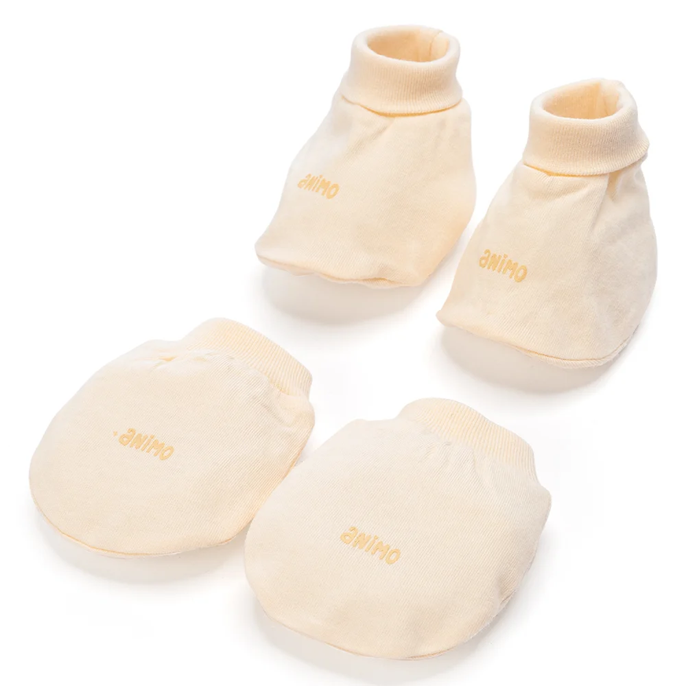 Bộ bao tay chân bo Animo HN0924085 (NB,Nhiều màu)