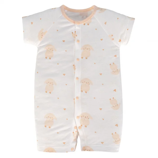 Set 2 bodysuit đùi Animo Easy KV0924069 (0-12M,Nhiều màu)