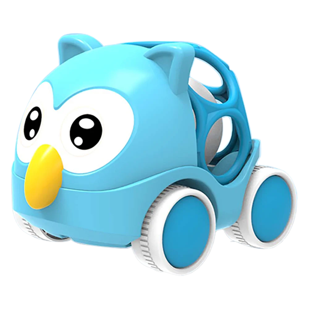 Đồ chơi xe hình cú kèm xúc xắc LH16880843 C407 (Xanh dương)