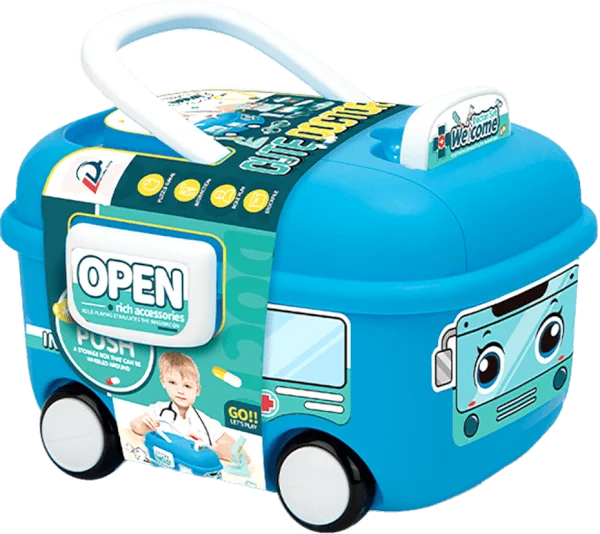 Xe nhập vai bác sĩ 2in1 LH16880790 C407 (Xanh dương)