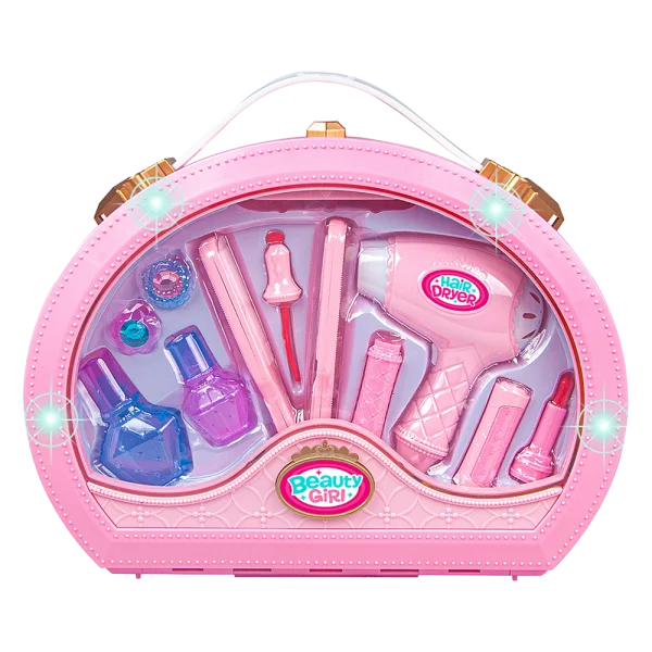 Vali 2in1 dụng cụ trang điểm có nhạc đèn LH16880786 C407 (Hồng)